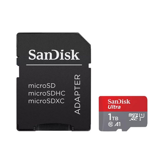 Sandisk SanDisk microSDXC Ultra 1TB Speicherkarte Speicherkarte (1TB GB, Hohe Kapazität)