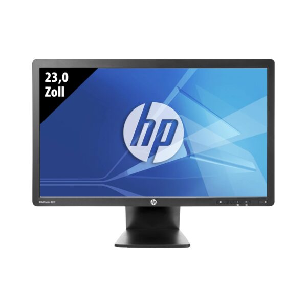 HP EliteDisplay E231 - 1920 x 1080 - FHD - Partnerprogramm:Ja - Displayauflösung:1920 x 1080 FHD - Zustand:Gebraucht - Farbe:Schwarz - Webcam:Nein - Schnittstellen:1x VGA - Grading:Gut - Kontrast:1000:1 - Helligkeit: 250 cd/m² - Ergonomie:Höhenverstellbar - Ergonomie:Schwenkbar - Schnittstellen:1x DisplayPort - Ergonomie:Pivot-Funktion - Touchscreen:Nein - Ergonomie:Neigbar - Seitenverhältnis:16:9 - Schnittstellen:1x DVI-D - Pixelabstand:0