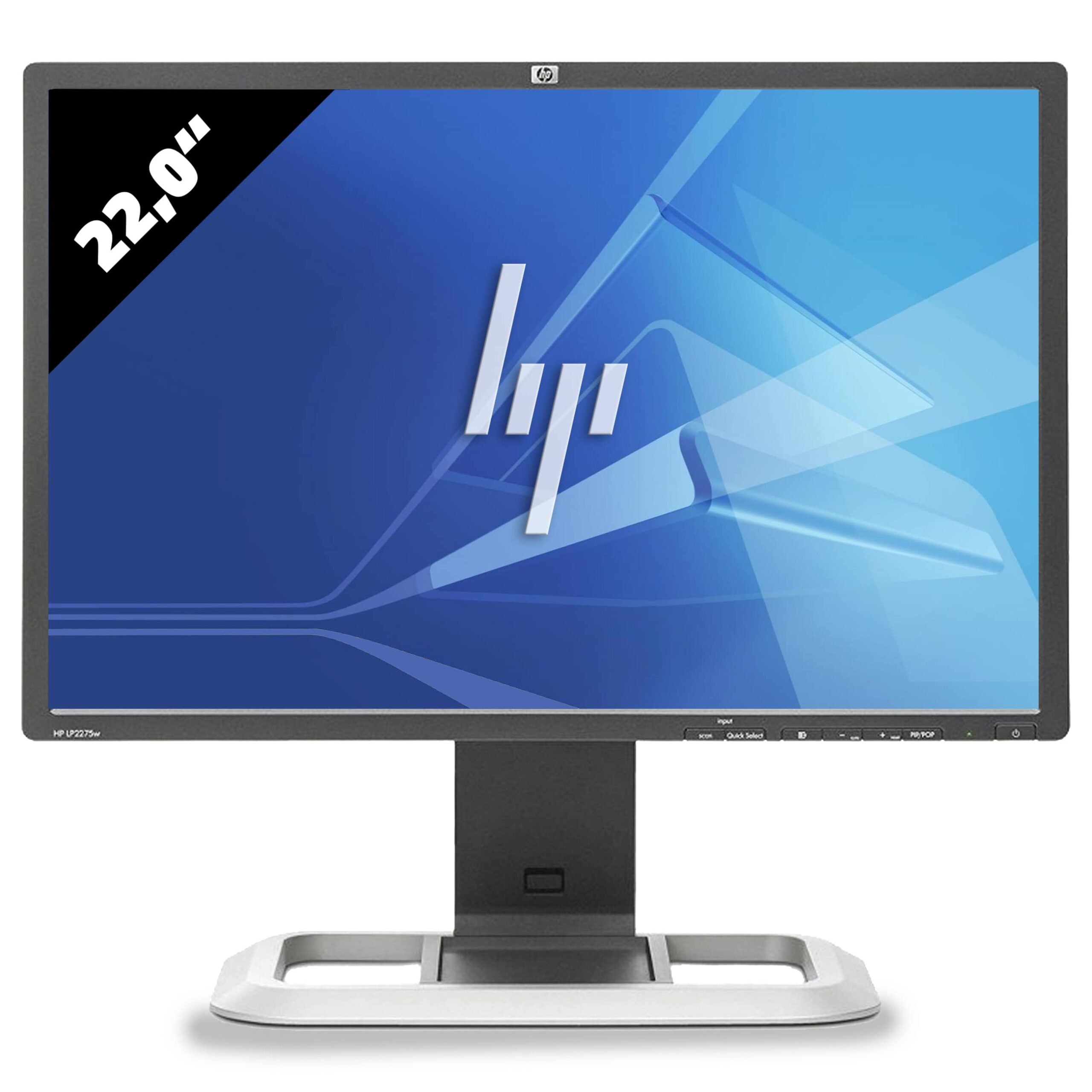 HP LP2275w - 1680 x 1050 - WSXGA+ - Partnerprogramm:Ja - Zustand:Gebraucht - Farbe:Schwarz - Webcam:Nein - Grading:Gut - Kontrast:1000:1 - Ergonomie:Höhenverstellbar - Ergonomie:Schwenkbar - Blickwinkel:178°/178° - Schnittstellen:1x DisplayPort - Ergonomie:Pivot-Funktion - Touchscreen:Nein - Ergonomie:Neigbar - Reaktionszeit:6 ms - Helligkeit: 300 cd/m² - Schnittstellen:1x DVI-D - Lautsprecher:Nein - Seitenverhältnis:16:10 - Displaygröße:22