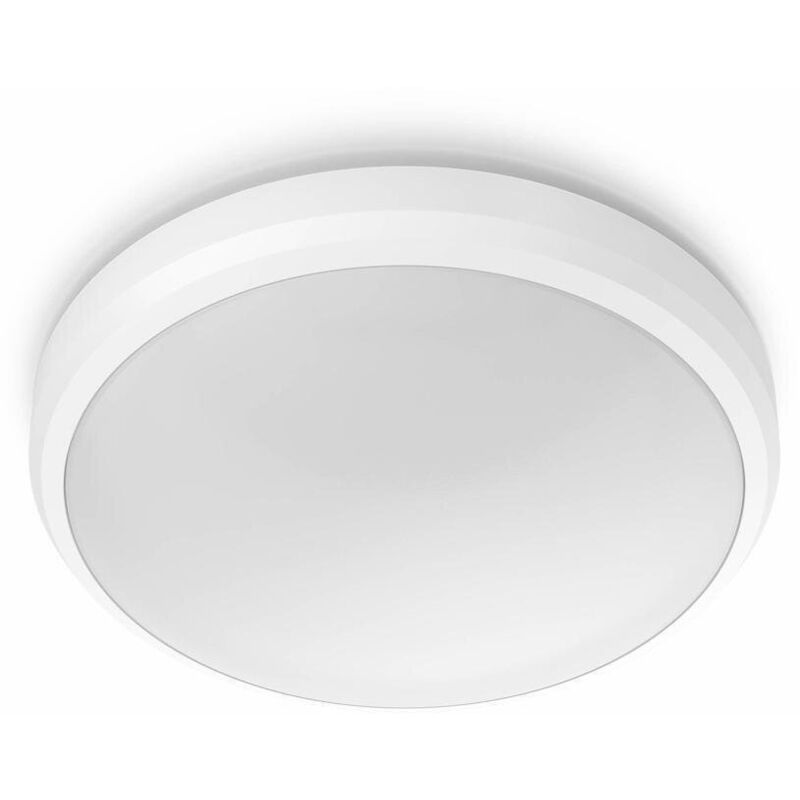 Led Deckenleuchte Doris in Weiß 6W 600lm Warmweiß P54 – white – Philips