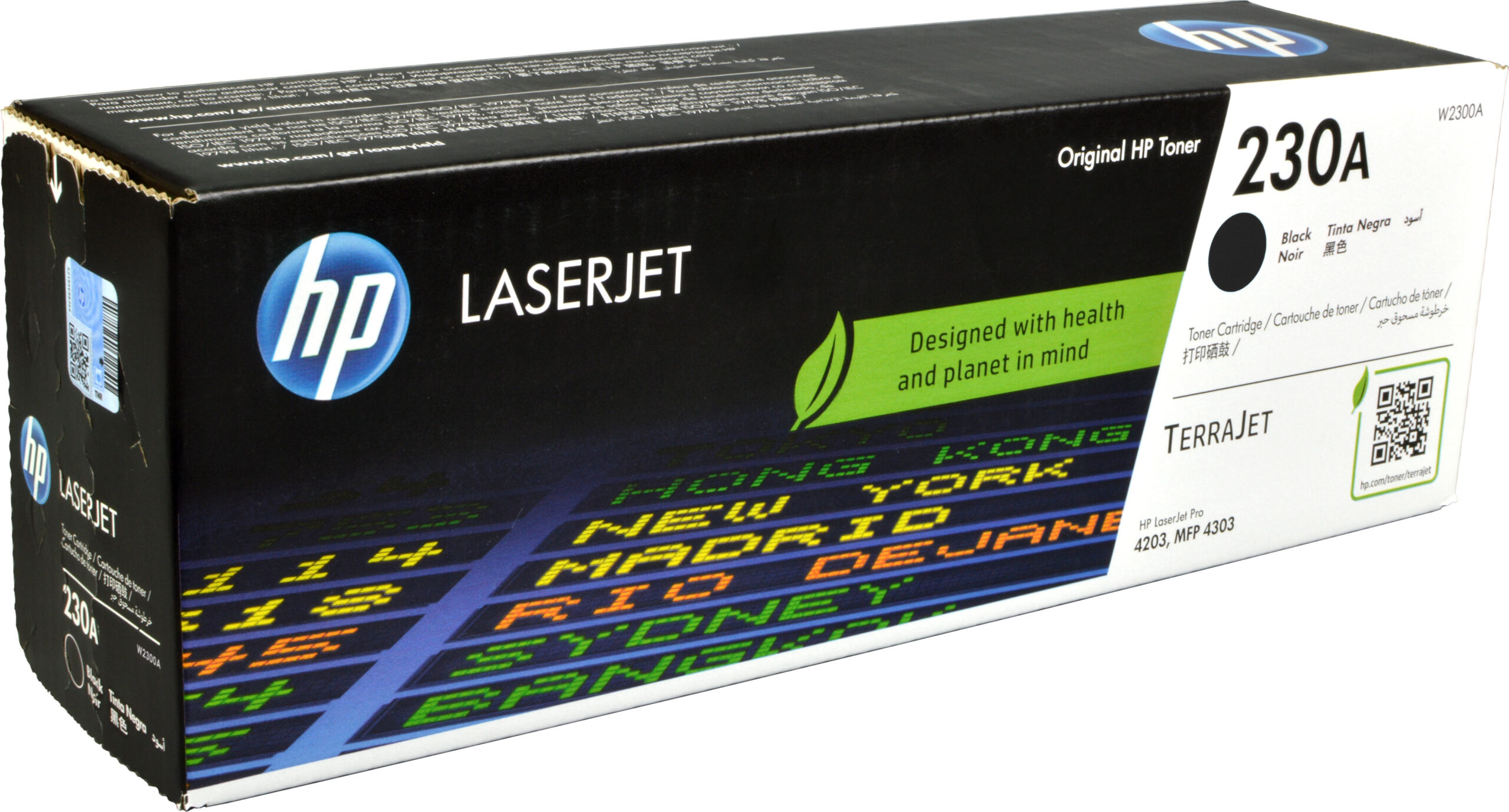 HP Toner W2300A  230A  schwarz