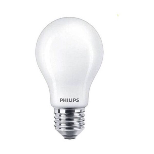 Philips LED-Glühbirne mit den folgenden Eigenschaften: Spannung: 220-240V E27 Anschluss Farbtemperatur: 6500 Kelvin (kaltes Licht) Energieklasse D Nicht dimmbar Diese LED-Glühlampe in klassischem Design verbindet die klassischen Formen der Glühbirne mit den Vorteilen der langlebigen LED-Technologie. Eine sehr einfache Wahl für Menschen