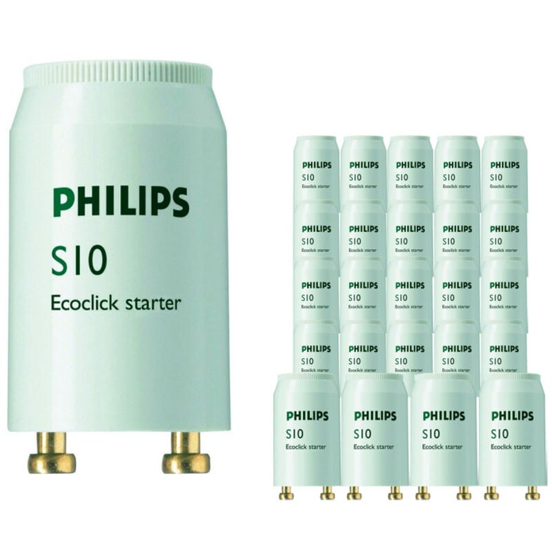 Beleuchtungdirekt ® ist der Großhändler von Leuchtstoffröhren | Bei Beleuchtungdirekt ist der Mehrfachpackung 25x Philips S10 Starter 4-65W SIN(EAN: 8711500697752) ist besonders preiswert und kann direkt ab Lager geliefert werden! Diese Leuchtstoffröhre hat eine Länge von / mm Der Typ dieses Produkts ist :Zubehör - Starter Leuchtstoffröhre. Das Produkt trägt das Gütesiegel Ecoclick starter und die Produktreihe Ecoclick. Diese TL haben eine Spannung von 220-240v. Volt ist die Maßeinheit für die elektrische Spannung in einem Stromkreis zwischen einem Punkt A und einem Punkt B. Dieses Produkt kann in folgende Kategorien eingeteilt werden: Zubehör > Weiteres Zubehör. Der offizielle Name des Herstellers lautet Multipack 25x S10 4-65W SIN 220-240V WH EUR Röhrenlampen werden häufig in Büros oder Lagerhäusern