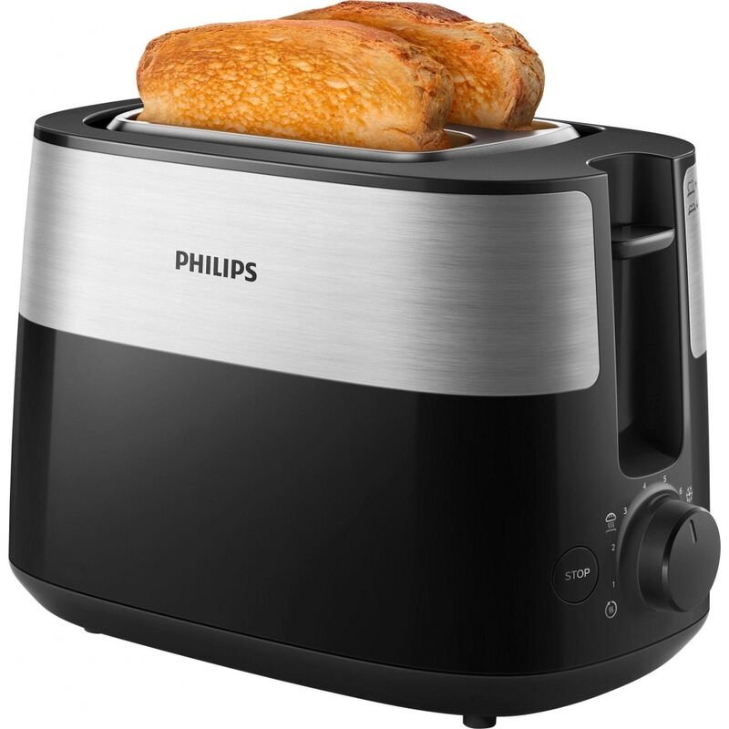 Daily Collection HD2516/90 Toaster 2 Scheibe(n) 830 w Schwarz – Philips