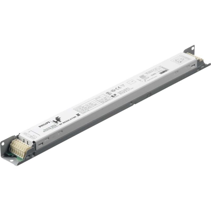 Philips Lighting Vorschaltgerät HF-R 158 TL-D EII Abbildung ähnlich. Bitte achten Sie auf die technischen Daten und die EAN des Produkts. Hersteller:Philips LightingBezeichnung:Vorschaltgerät EVGTyp:HF-R 158 TL-D EIIAusführung:elektronischMultiwatt-Ausführung:neinDimmung 0-10 V:neinDimmung 1-10 V:jaDimmung DALI:neinDimmung DSI:neinDimmung DMX:neinDimmung Potentiometer (geräteintegriert):neinDimmung LineSwitch:neinDimmung herstellerspezifisch:neinDimmung Netzspannungsmodulation:neinDimmung Phasenabschnitt:neinDimmung Phasenanschnitt:neinDimmung programmierbar:neinDimmung RF:neinDimmung Sine Wave Reduction:neinDimmung Touch and Dim:neinDimmung Zigbee:neinDimmung mit Push-button:neinOhne Dimmfunktion:neinFür Lampenart HI:neinFür Lampenart HM:neinFür Lampenart HS:neinFür Lampenart LS:neinFür Lampenart T7:neinFür Lampenart T16:neinFür Lampenart T16-R:neinFür Lampenart T26:jaFür Lampenart T38:neinFür Lampenart T-R:neinFür Lampenart T-U:neinFür Lampenart TC-D:neinFür Lampenart TC-DD:neinFür