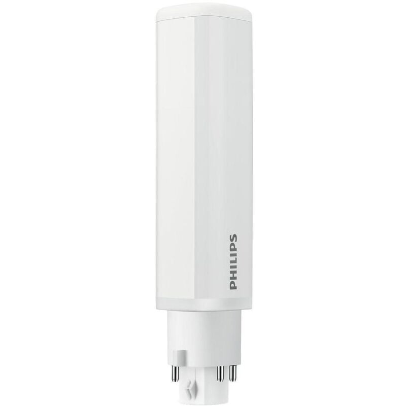 LED-Röhrenlampe G24q-2 CorePro 6,5W a+ 3000K wws 600lm opal 120° ac Ø28,4mm – weiß – Philips