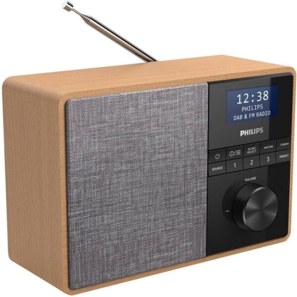 Küchenradio - DAB-Radio DAB - DAB+ - FM - Digital LCD-Displayanzeige Bluetooth - tragbar Ausgangsleistung RMS 5 W