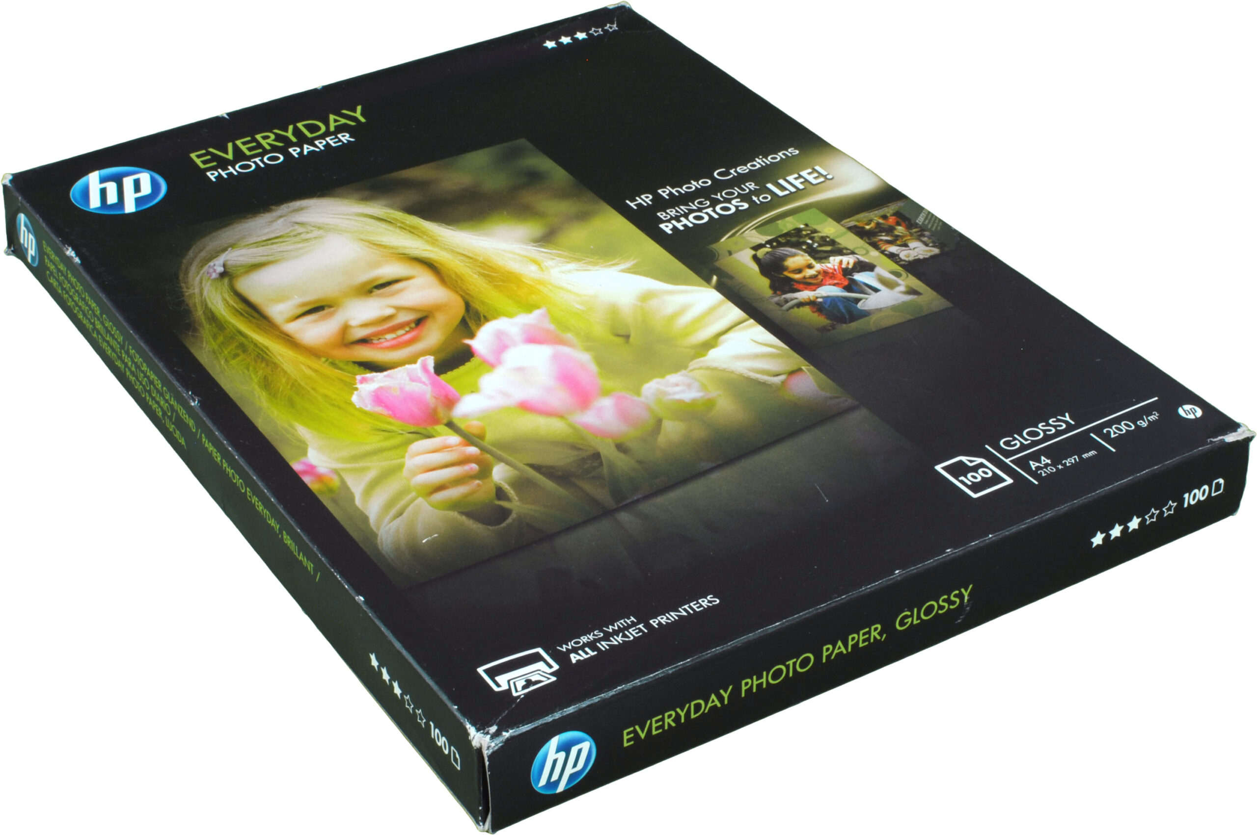 HP Everyday Photo Paper Glossy  Q2510A  A4  100 Blatt  200g