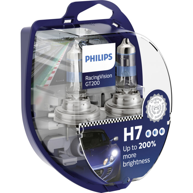 12972RGTS2 Halogen Leuchtmittel RacingVision H7 55 w 12 v – Philips