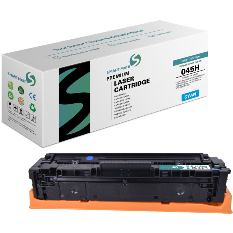 SmartMate wiederaufbereiteter Toner Canon 1245C002 (045H) Cyan