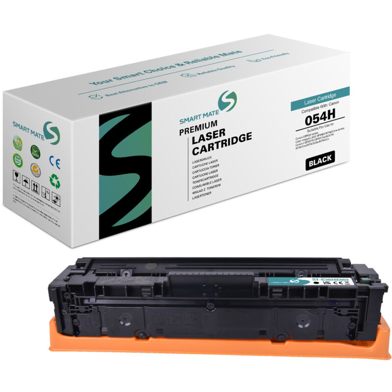 054H Schwarz Toner kompatibel mit Canon i-SENSYS LBP621Cw • 623Cdw • MF641Cw • 643Cdw • 645Cx