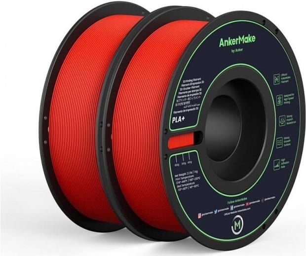 PLA+ AnkerMake 1.75mm 2kg Filament Rot (V6110191)