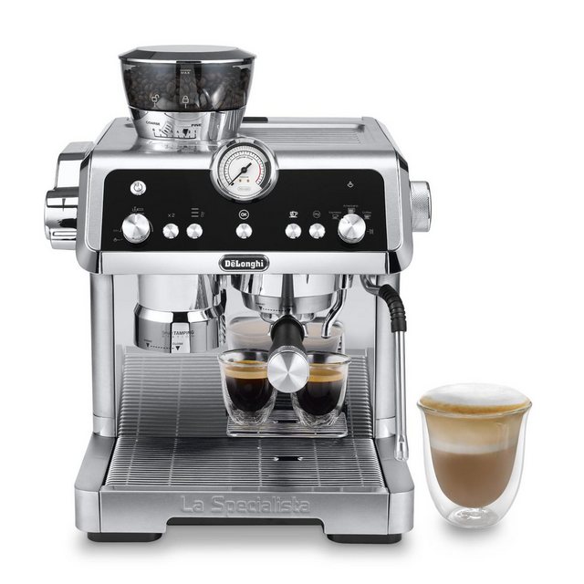 De’Longhi Siebträgermaschine La Specialista Prestigio EC 9355 metall Siebträger-Espressomaschine