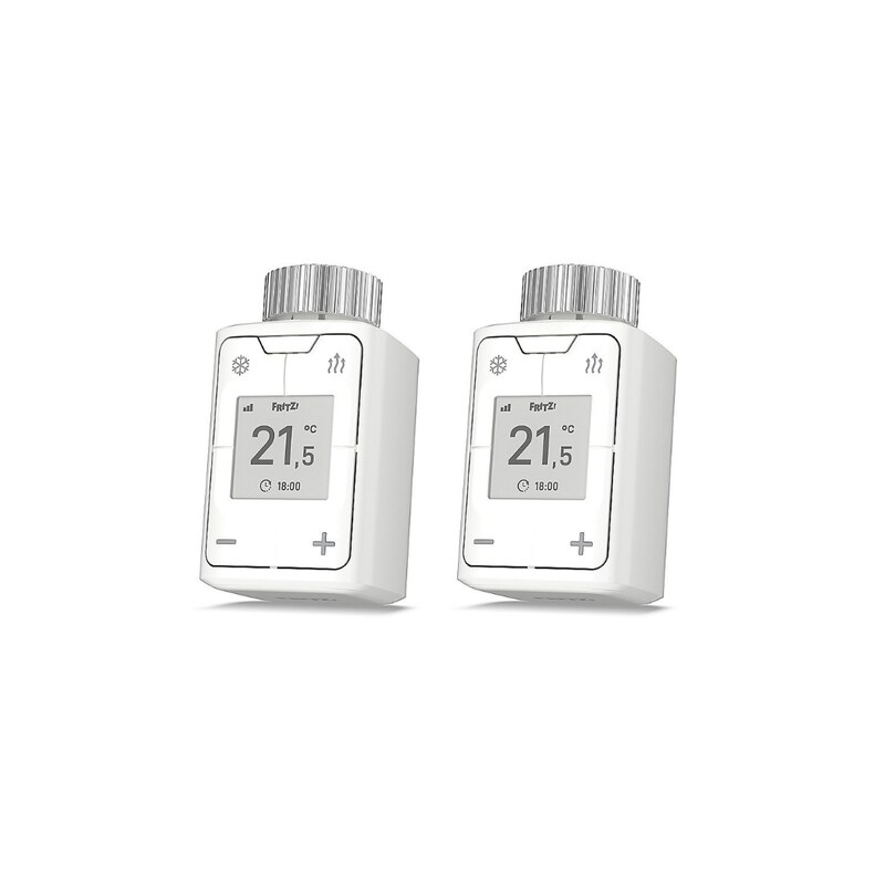 AVM FRITZ!DECT 302 Heizkörperregler für AVM FRITZ!Box weiß, 2er Pack