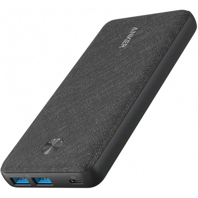 Anker Anker PowerCore Essential 20000 PD Powerbank Powerbank Anker PowerCore Essential 20000 PD Schwarz, Schnellladefunktion für mobile Geräte