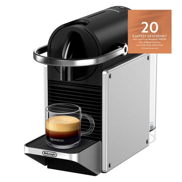 De’Longhi Kapselmaschine EN127.BL PIXIE, Nespresso Kapselsystem für qualitativ hochwertigen Kaffee