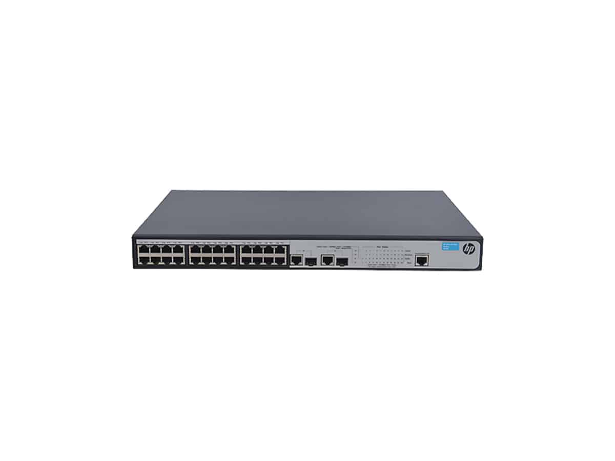 HP Enterprise 1910-24-PoE+ Managed L3 Fast Ethernet (10/100), PoE, 1U