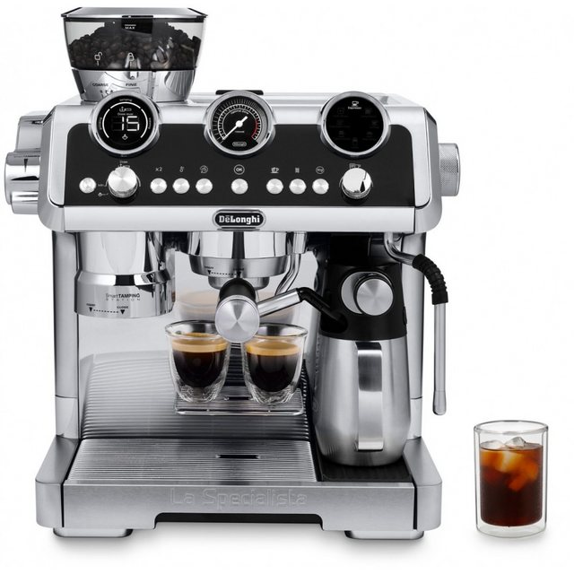 De’Longhi Siebträgermaschine DeLonghi La Specialista Maestro Cold Brew EC9865.M Siebträgermaschine, Pumpdrucksystem, Vorbrühsystem