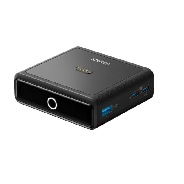 • Anker 100W Ladestation für Anker Prime Powerbank • erlebe eine rasante Ladegeschwindigkeit von 100W • die deine Geräte sofort mit Strom versorgt • Der Reisebegleiter für all deine Ladebedürfnisse • für Smartphones