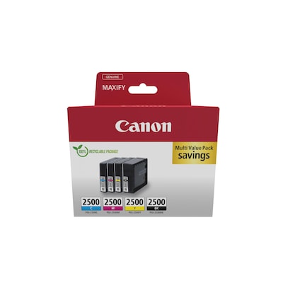 Canon 9290B006 Druckerpatrone PGI-2500 Multipack C/M/G/BK