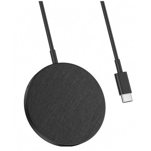 Anker PowerWave II Magnetic Pad – Wireless Charger – grau Handy-Netzteile