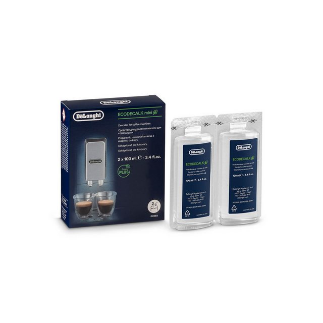 De’Longhi Flüssigentkalker DeLonghi EcoDecalk Mini, 2 x 100 ml DLSC200 Flüssigentkalker