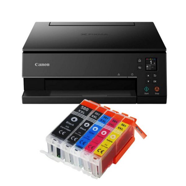 Hochwertiger Drucker CANON Pixma TS6350A in Top-Qualität. Mit 3-in-1 WLAN-Multifunktionssystem zum Drucken