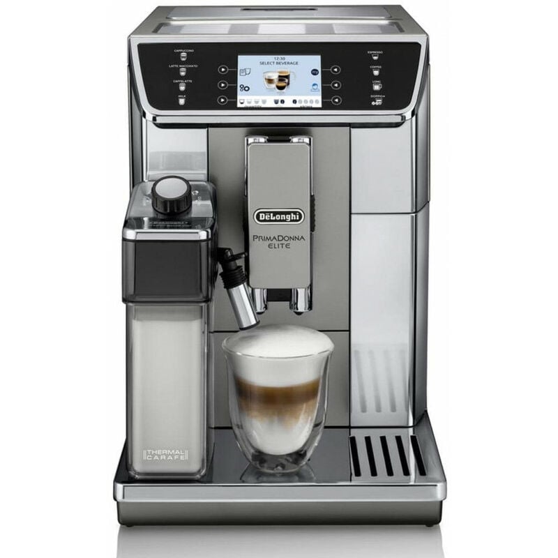 De’Longhi DeLonghi ECAM 650.55.MS PrimaDonna Elite Kaffeevollautomat Silber (ECAM 650.55.MS)