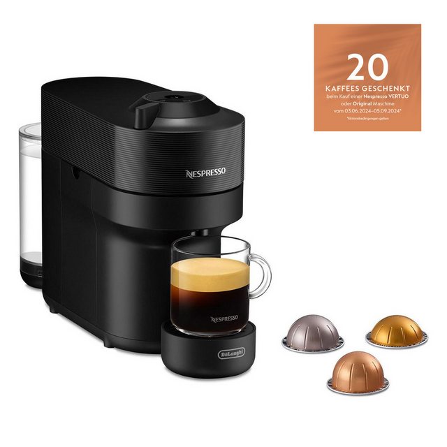 De’Longhi Kapselmaschine ENV90.B Vertuo Pop