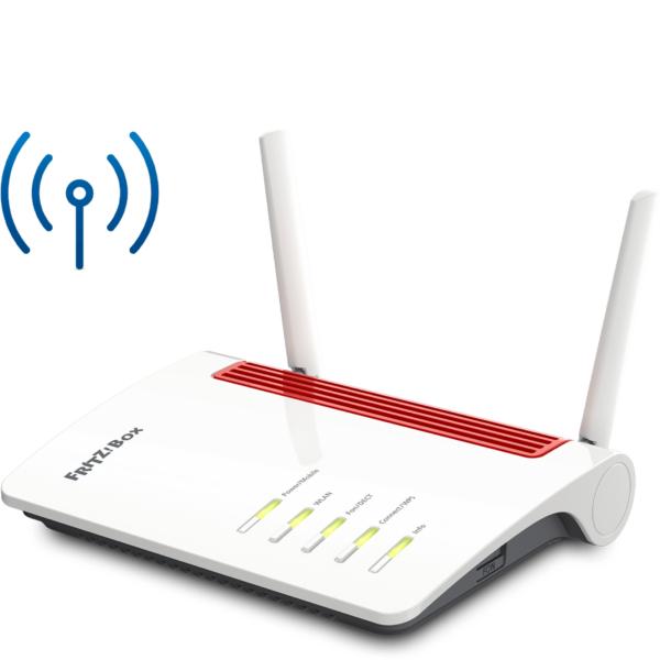 Mit der FRITZ!Box 6850 LTE kannst du sofort lossurfen und hast keine lästige Wartezeit bis ein Festnetzanschluss geschaltet wird. Einfach bei der Bestellung deinen Wunschort angeben