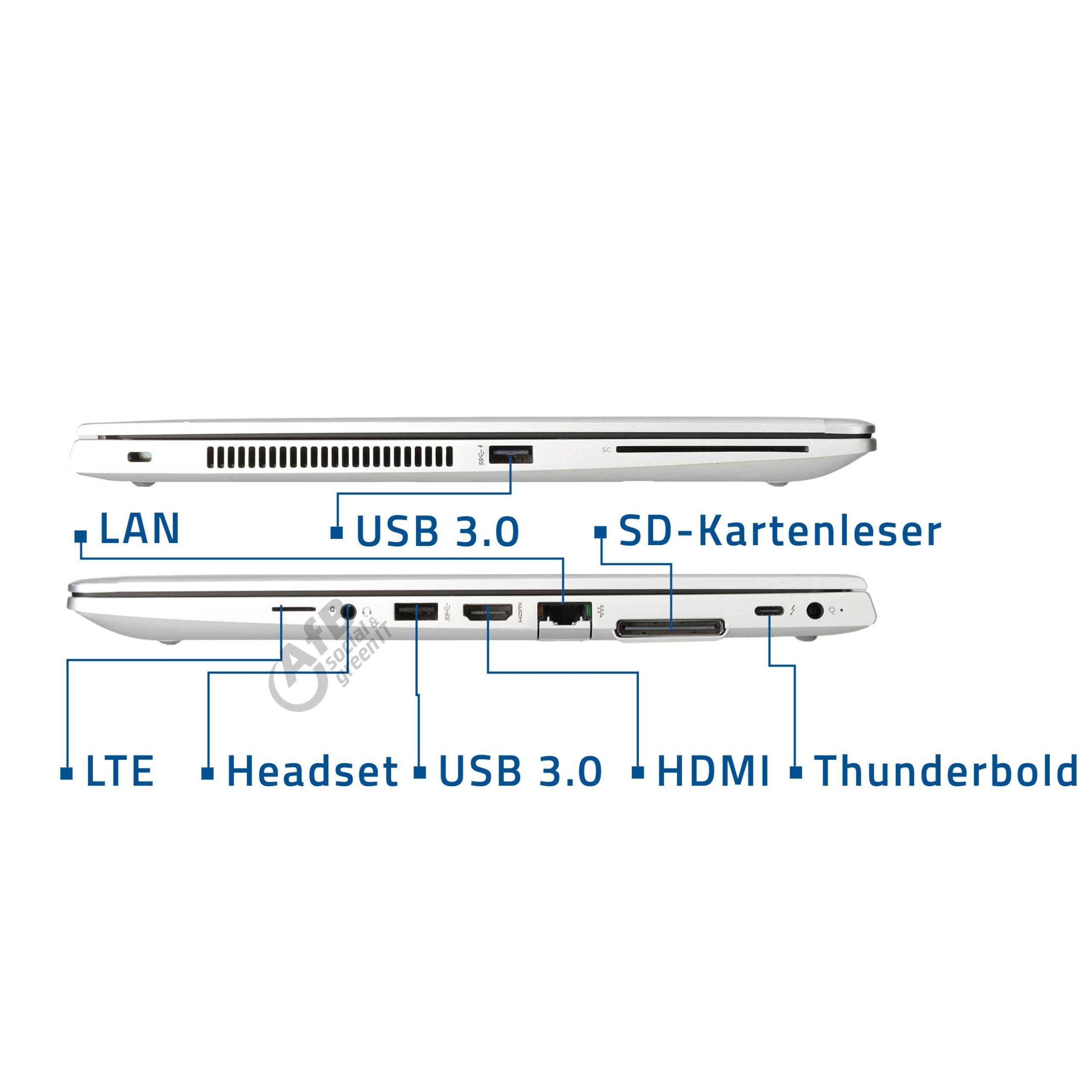 HP EliteBook 840 G5Gut – AfB-refurbished