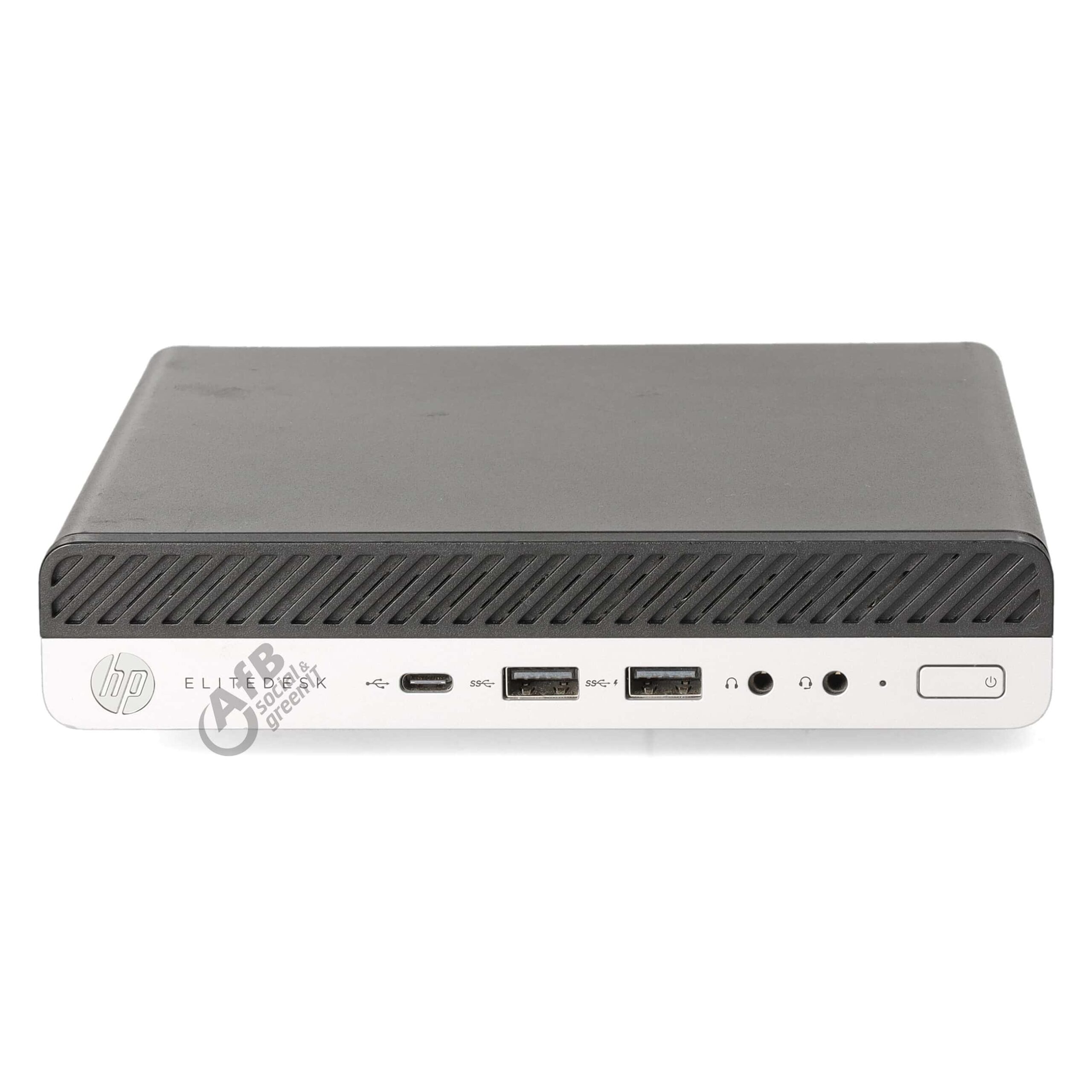 HP EliteDesk 705 G4 Mini PC - Arbeitsspeichertyp:DDR4 - Schnittstellen:1x Audio / Mikrofon - 3.5 mm Combo - Partnerprogramm:Ja - Schnittstellen:1x LAN RJ-45 - Datenspeichergröße 1:250 GB - Prozessorkerne:4 - Grading:Sehr gut - Zustand:Gebraucht - Schnittstellen:1x USB 3 Typ C - Arbeitsspeichergröße:16 GB - Arbeitsspeicher:16 GB DDR4 - Schnittstellen:1x Audio - Ausgang - 3.5 mm - Betriebssystem:Windows 10 Professional - Schnittstellen:2x DisplayPort - Datenspeichertyp 1:M.2 SSD - Formfaktor:Mini-PC - Schnittstellen:6x USB 3 Typ A - Datenspeicher:250 GB M.2 SSD - WLAN:Nein - Prozessortaktung:3