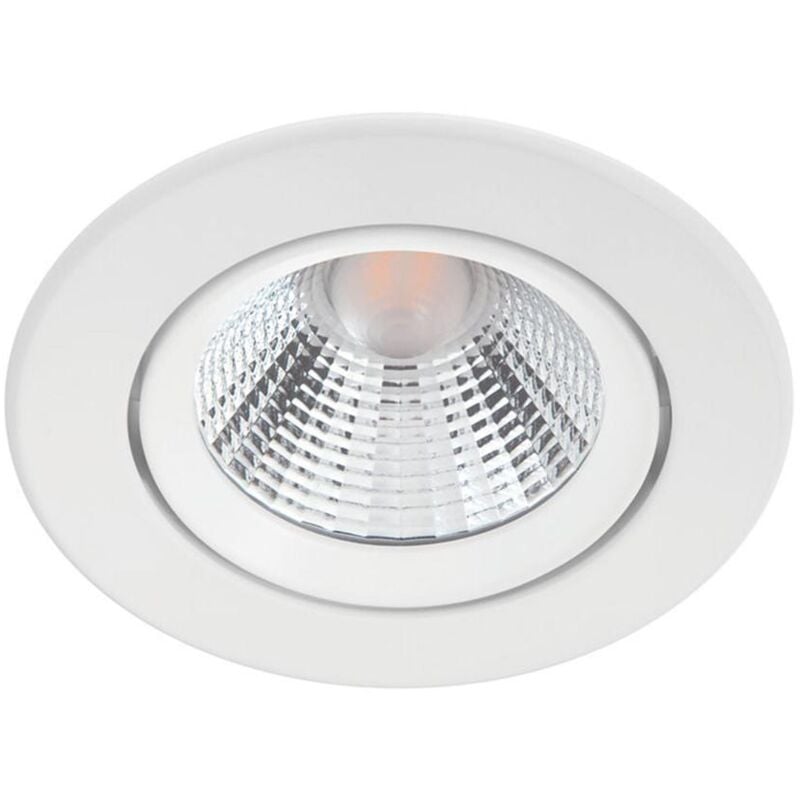 Der LED-Downlight Dimmbar 5.5W Sparkle Ausschnitt Ø 70 mm schafft das richtige Ambiente durch Veränderung der Helligkeit . Mit dem ScenSwitch-System können Sie drei Helligkeitseinstellungen genießen