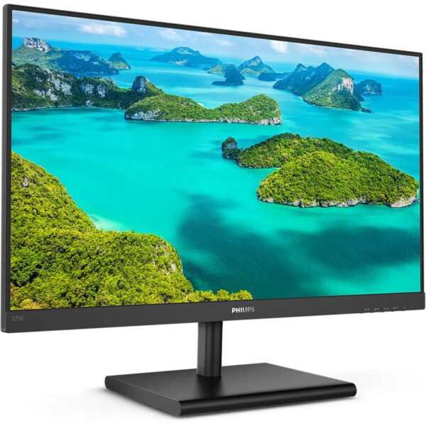 Der Philips E-Line 275E1S 27-Zoll-Monitor zeigt wunderschöne Bilder und verfügt über ein elegantes Design