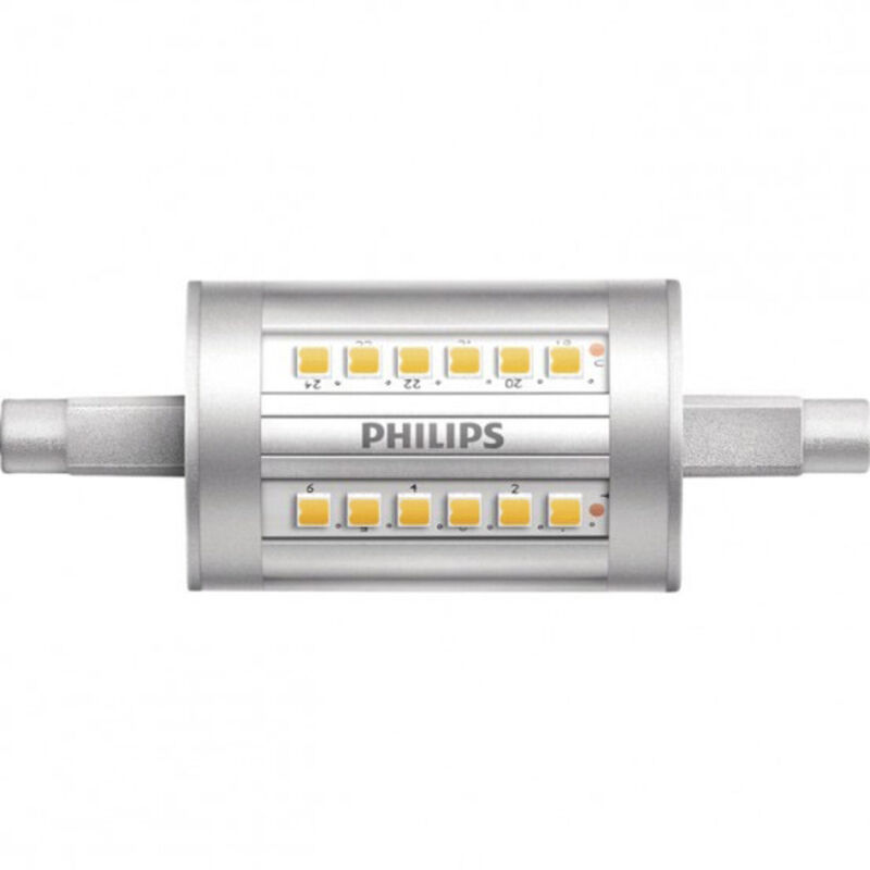 LED-Röhrenlampe R7s CorePro 7,5W a++ wws 3000K 950lm kl 300° ac Ø29mm 220-240V – weiß – Philips