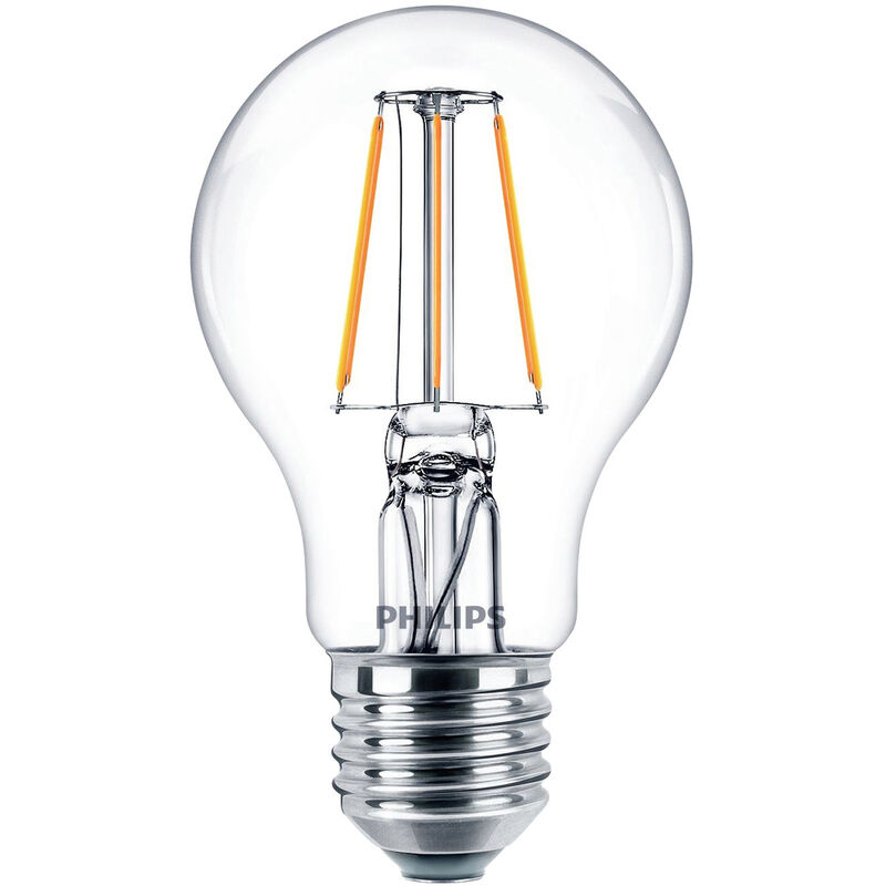 Philips Lighting 77759300 led eek f (a – g) E27 4.3 w = 40 w Warmweiß (ø x l) 6 cm x 10.6 cm 2 St.