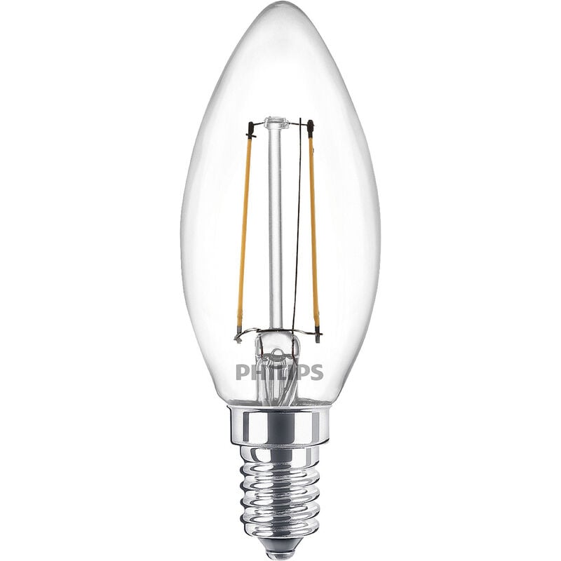 Philips Lighting 77753100 led eek e (a – g) E14 Kerzenform 2 w = 25 w Warmweiß (ø x l) 3.5 cm x 9.7