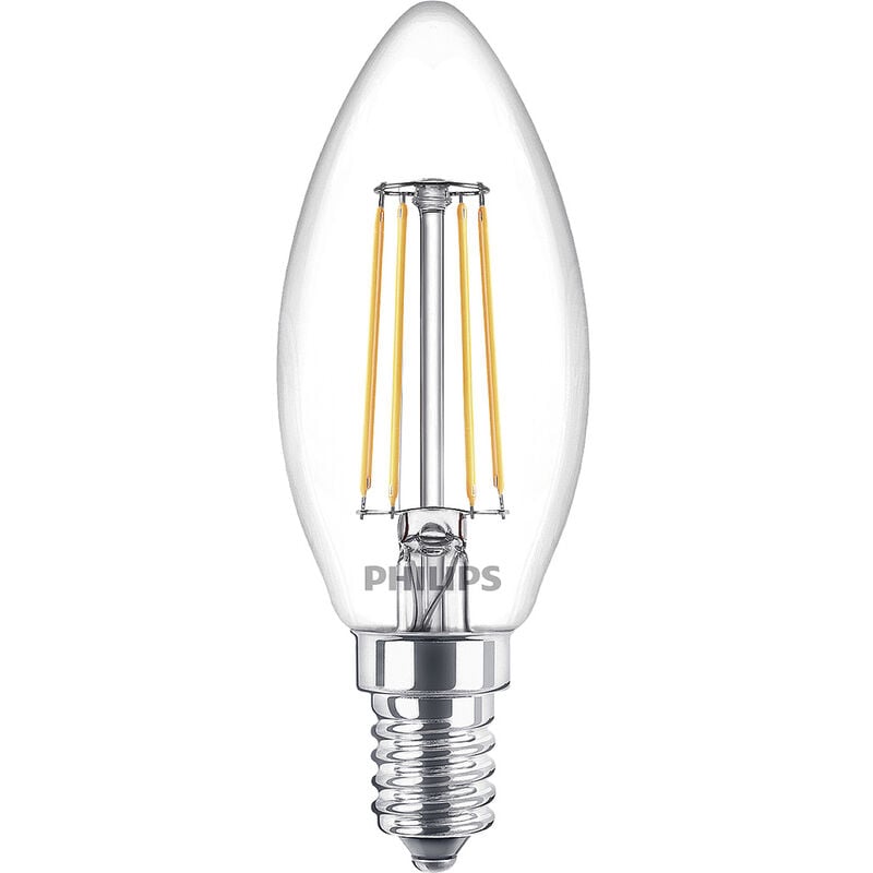 Philips Lighting 76307700 led eek f (a – g) E14 Kerzenform 4.3 w = 40 w Warmweiß (ø x l) 3.5 cm x 9.