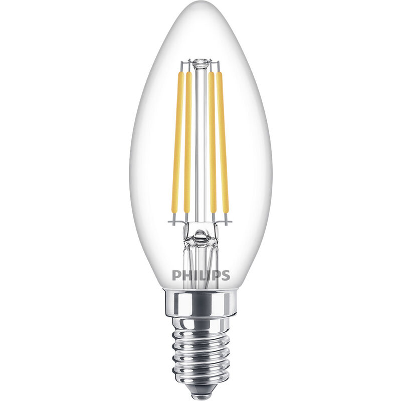 Philips Lighting 76219300 led eek e (a – g) E14 Kerzenform 6.5 w = 60 w Warmweiß (ø x l) 3.5 cm x 9.