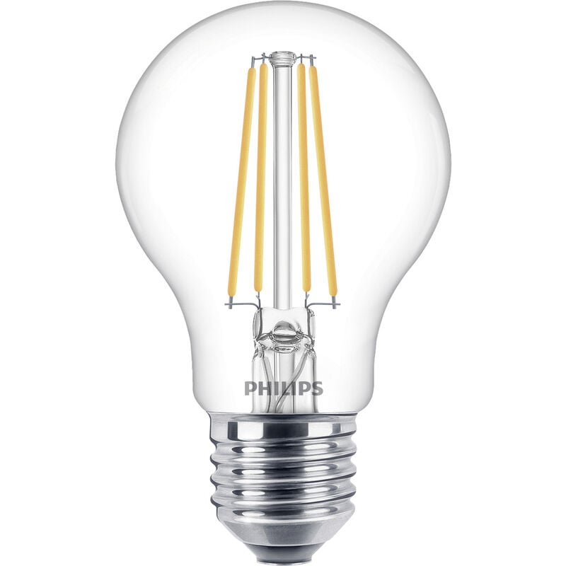 Philips Lighting 77757900 led eek e (a – g) E27 Glühlampenform 7 w = 60 w Warmweiß (ø x l) 6 cm x 10