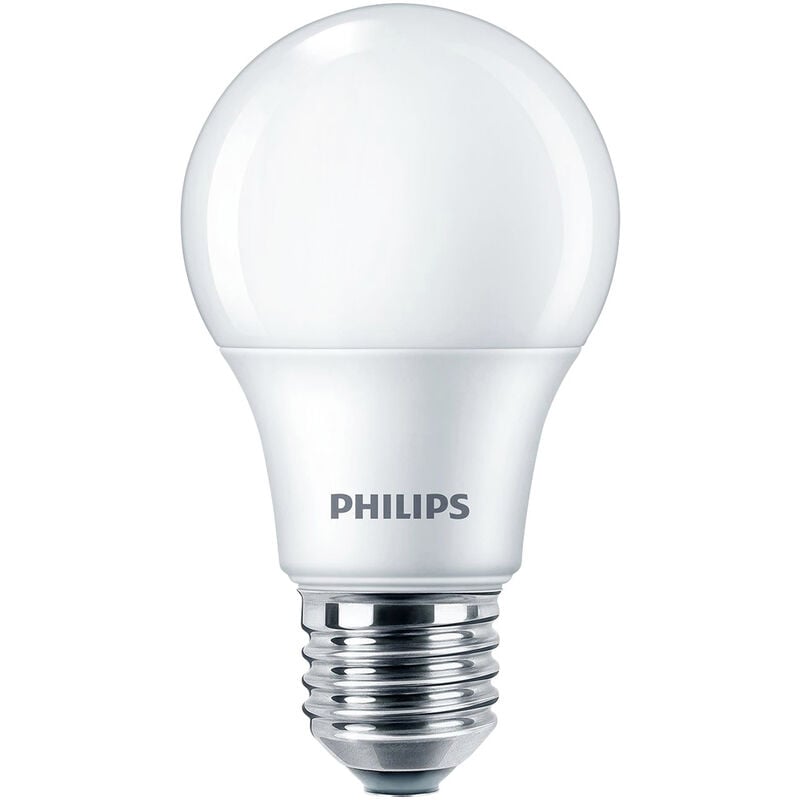 Philips Lighting 77463900 led eek f (a – g) E27 8 w = 60 w Warmweiß (ø x l) 6 cm x 10.8 cm 4 St.