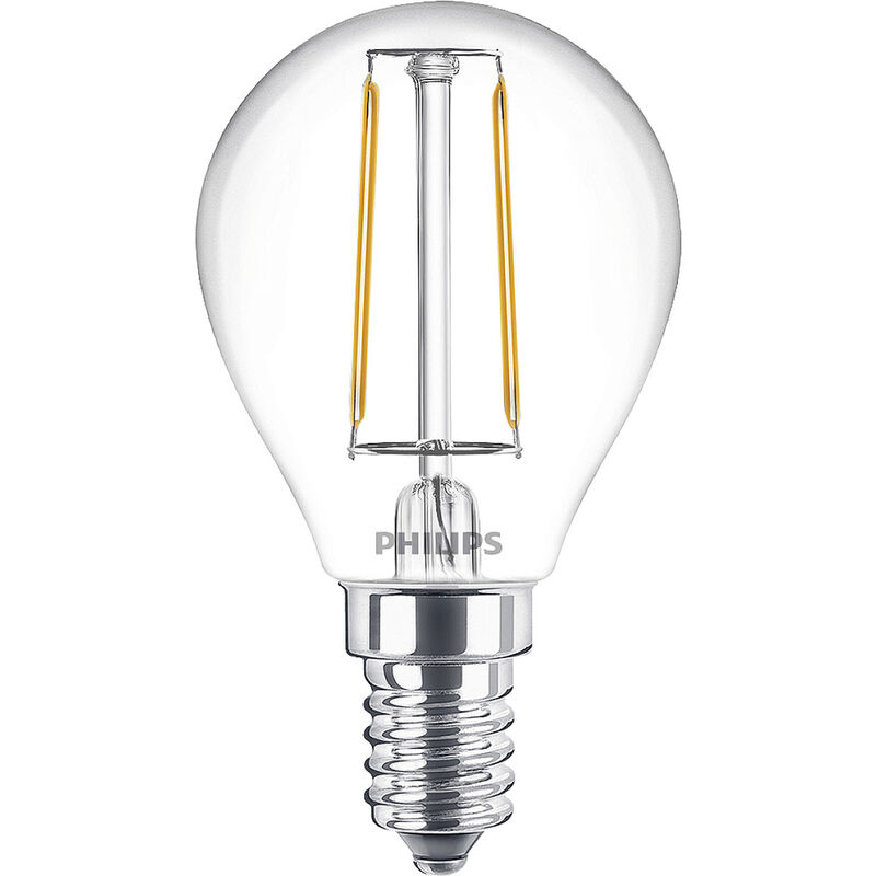 Philips Lighting 77755500 led eek e (a – g) E14 Tropfenform 2 w = 25 w Warmweiß (ø x l) 4.5 cm x 8 c