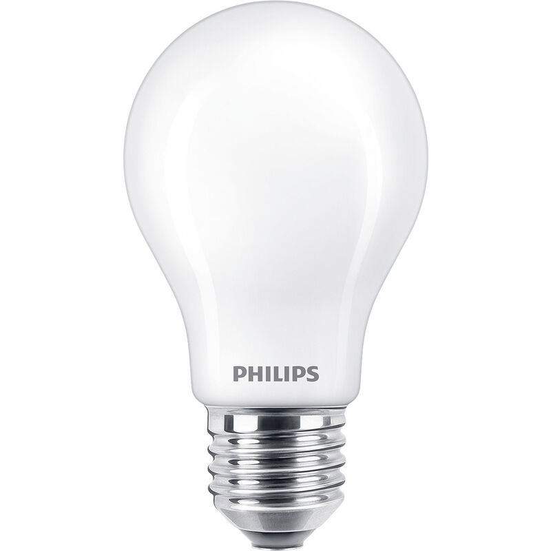 Philips Lighting 26673500 LED EEK E (A – G) E27 8.5 W = 75 W Warmweiß (Ø x L) 6 cm x 10.4 cm 3 St.