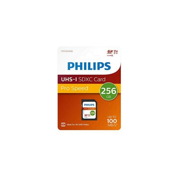 PHI FM25SD65B - SDXC-Speicherkarte 256GB Philips Class 10 U3 V30 A1