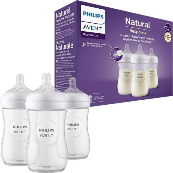 Die Philips Avent Natural Response Babyflasche SCY903/03 ist die ideale Lösung für Eltern