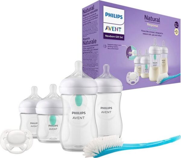 Das Philips Avent Natural Response Flaschen-Set SCD657/11 bietet eine umfassende Lösung für Eltern