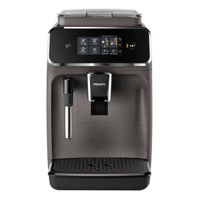 Philips Kaffeevollautomat EP2224/10 Kaffeevollautomat, 12-stufige Mahlwerkeinstellung, 1500 W