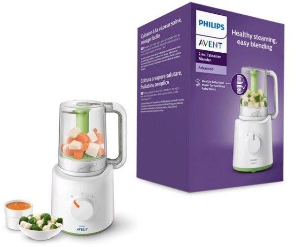 Der Philips Avent 2-in-1 Babynahrungszubereiter SCF870/20 ist die ideale Lösung für Eltern