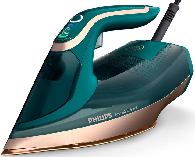 Philips Dampfbügeleisen DST8030/70, 3000 W, SteamGlide Elite Kupfer Bügelsohle, 350 ml Wassertank, 240 g Dampfstoß