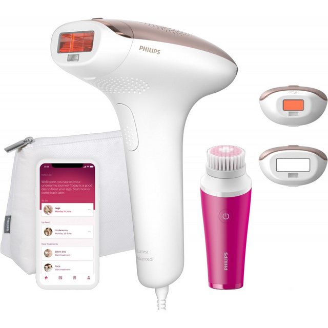 Das Philips IPL-Gerät BRI924/00 Lumea 7000 Series bietet schnelle und effektive Ergebnisse bei nur 2 Behandlungen im Monat. Entwickelt in Zusammenarbeit mit Dermatologen